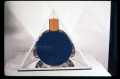 PP12, side view, 27x27x27 in, plexiglass, mirror, aluminum, 1968